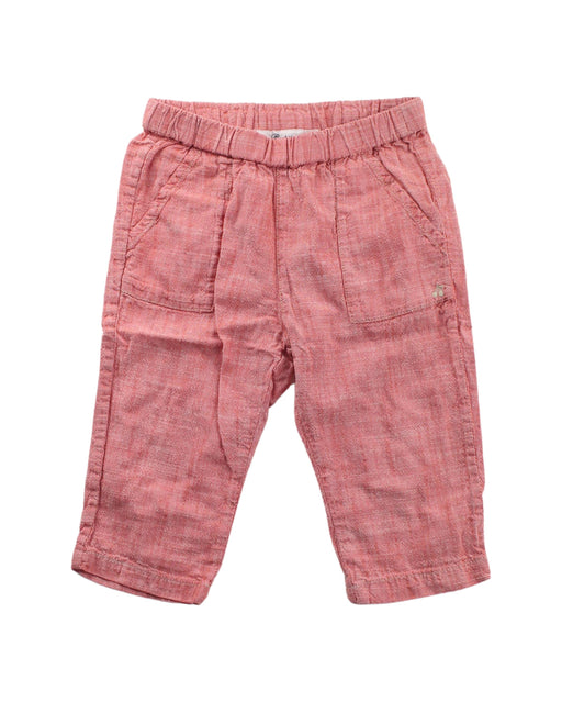 A Pink Casual Pants from Bonpoint in size 6-12M for girl. (Front View)