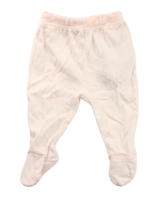 A White Sweatpants from Armani in size 0-3M for neutral. (Front View)