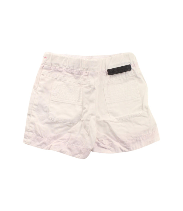 A White Shorts from Ferrari in size 6-12M for girl. (Back View)