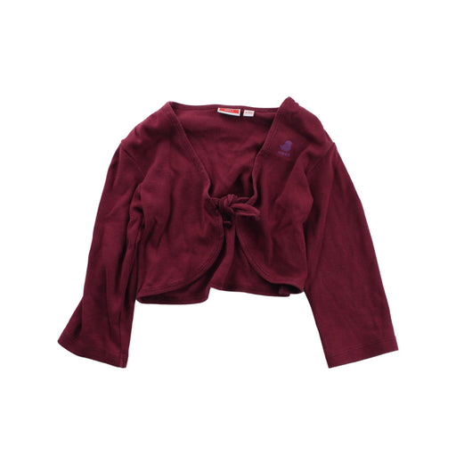 A Burgundy Cardigans from Mexx in size 18-24M for girl. (Front View)