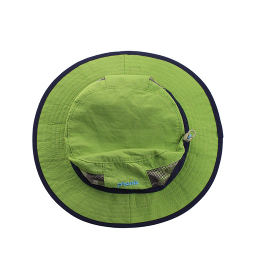 A Green Sun Hats from Phenix in size O/S for boy. (Front View)
