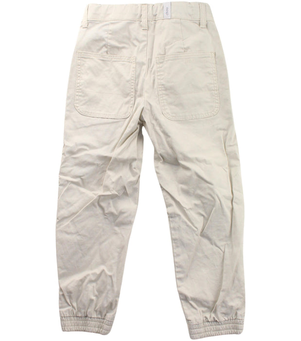 A White Casual Pants from Jacadi in size 5T for boy. (Back View)