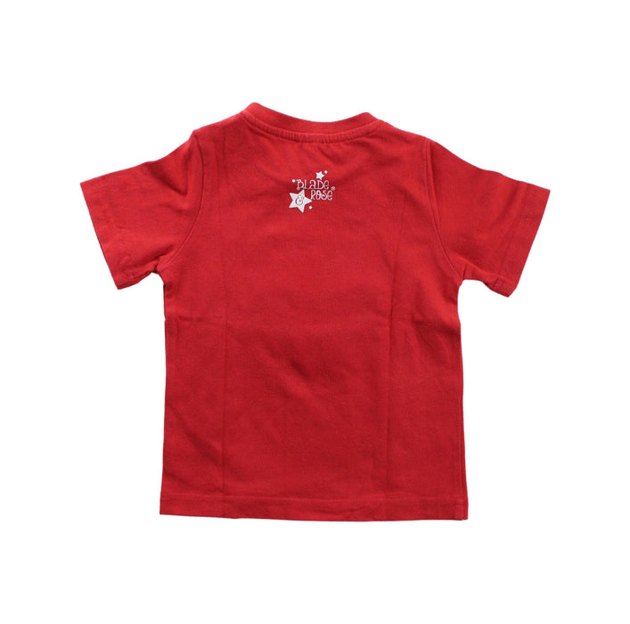 A Red Short Sleeve T Shirts from Blade & Rose in size 6-12M for boy. (Back View)