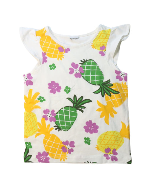 A Multicolour Sleeveless Tops from Polarn O. Pyret in size 4T for girl. (Front View)