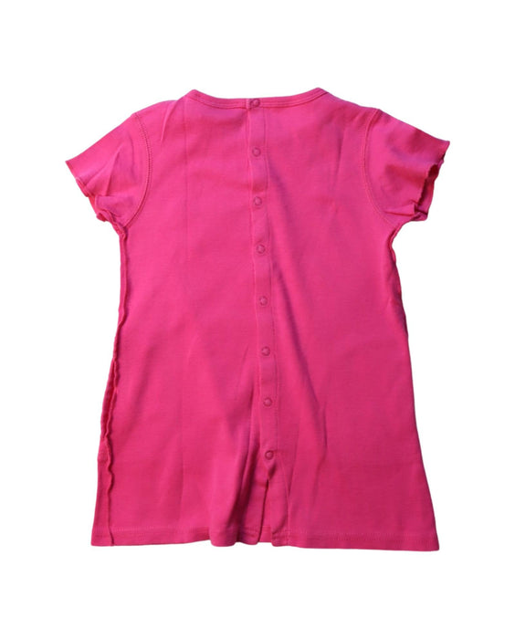 A Pink Short Sleeve Dresses from Rykiel Enfant in size 12-18M for girl. (Back View)