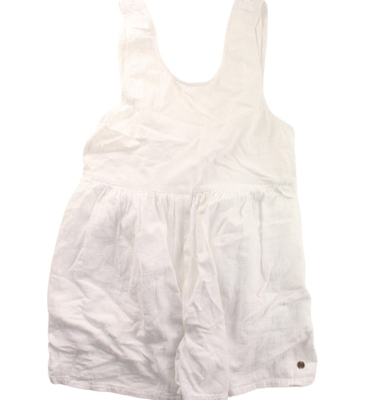 A White Sleeveless Rompers from Billabong in size 10Y for girl. (Front View)