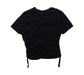 A Black Short Sleeve Tops from Seed in size 14Y for girl. (Back View)