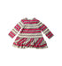 A Multicolour Long Sleeve Dresses from Splendid in size 12-18M for girl. (Back View)
