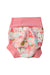A Multicolour Swim Diapers from Splash About in size 6-12M for girl. (Back View)
