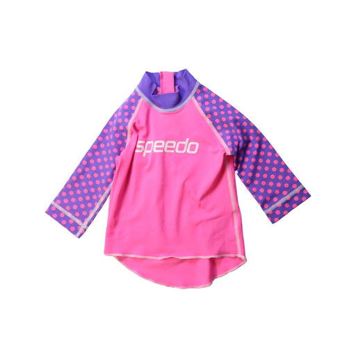 A Multicolour Rash Guards from Speedo in size 2T for girl. (Front View)