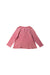 A Pink Long Sleeve T Shirts from Petit Bateau in size 12-18M for girl. (Back View)