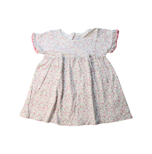 A Multicolour Short Sleeve Dresses from Petit Bateau in size 2T for girl. (Front View)