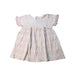 A Multicolour Short Sleeve Dresses from Petit Bateau in size 2T for girl. (Front View)