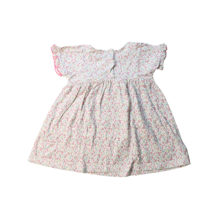 A Multicolour Short Sleeve Dresses from Petit Bateau in size 2T for girl. (Back View)