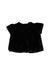 A Black Short Sleeve Tops from Bonpoint in size 3T for girl. (Front View)