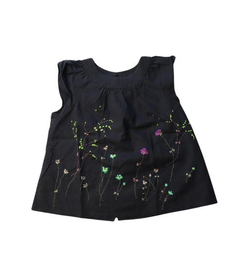A Multicolour Sleeveless Tops from Bonpoint in size 2T for girl. (Front View)