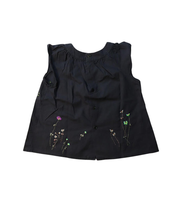 A Multicolour Sleeveless Tops from Bonpoint in size 2T for girl. (Back View)