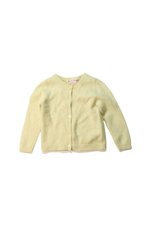 A Yellow Cardigans from Bonpoint in size 12-18M for girl. (Front View)