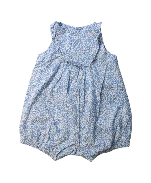 A Multicolour Sleeveless Rompers from Jacadi in size 3T for girl. (Front View)