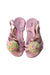 A Pink Sandals from Sophia Webster in size 3T for girl. (Back View)