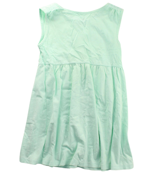 A Green Sleeveless Dresses from Nike in size 6T for girl. (Back View)