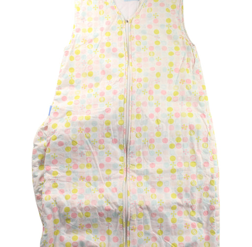 A White Sleepsacs from The Gro Company in size 6T for neutral. (Front View)