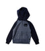 A Grey Zippered Sweatshirts from Roots in size 4T for boy. (Front View)