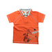 A Orange Short Sleeve Polos from Deux par Deux in size 3T for boy. (Front View)