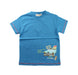 A Blue Short Sleeve T Shirts from Deux par Deux in size 4T for boy. (Front View)
