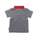 A Black Short Sleeve Polos from Knuckleheads in size 2T for boy. (Back View)