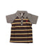 A Brown Short Sleeve Polos from Knuckleheads in size 3T for boy. (Front View)