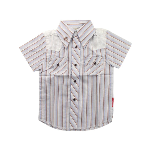 A Multicolour Short Sleeve Shirts from Knuckleheads in size 2T for boy. (Front View)