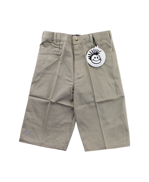 A Beige Shorts from Knuckleheads in size 5T for boy. (Front View)