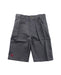 A Grey Shorts from Knuckleheads in size 4T for boy. (Front View)