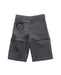 A Grey Shorts from Knuckleheads in size 4T for boy. (Back View)