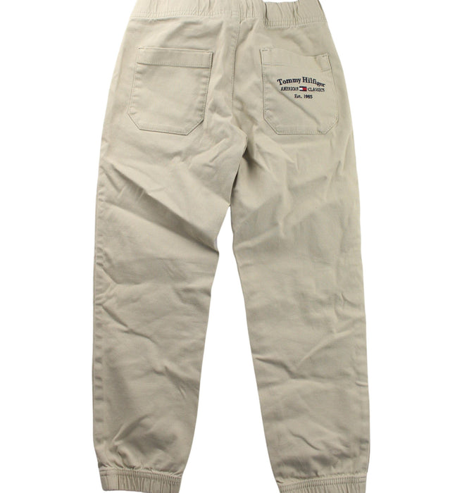 A Beige Casual Pants from Tommy Hilfiger in size 8Y for boy. (Back View)