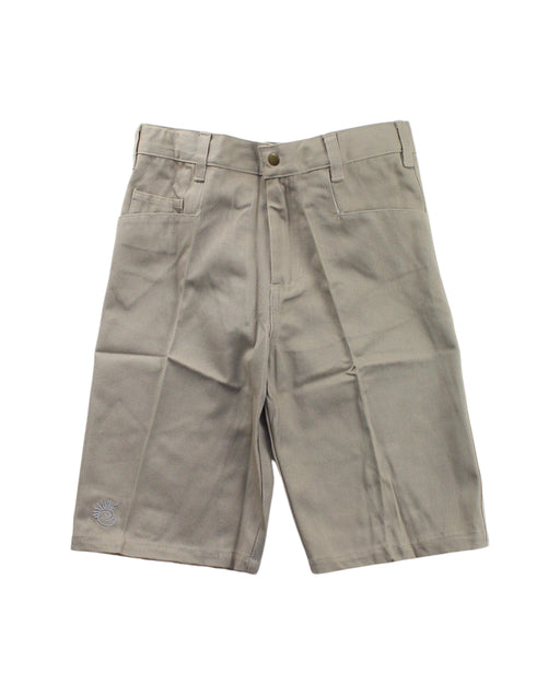 A Beige Shorts from Knuckleheads in size 4T for boy. (Front View)