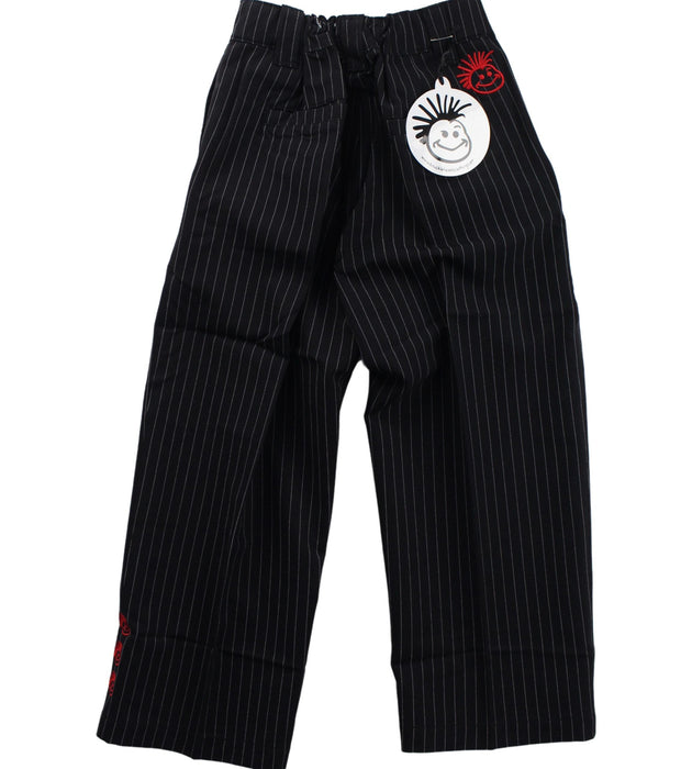 A Black Casual Pants from Knuckleheads in size 5T for boy. (Back View)