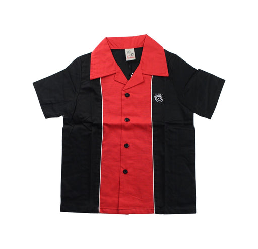 A Black Short Sleeve Shirts from Knuckleheads in size 4T for boy. (Front View)