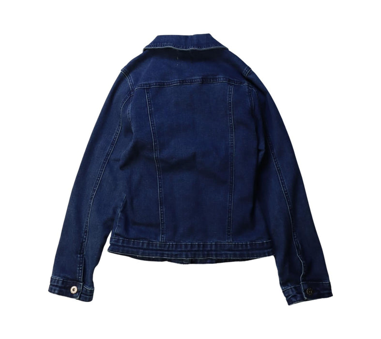 A Navy Lightweight Jackets from Seed in size 9Y for girl. (Back View)