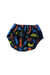 A Multicolour Swim Diapers from Konfidence in size O/S for girl. (Back View)
