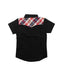 A Black Short Sleeve Shirts from Knuckleheads in size 5T for boy. (Back View)