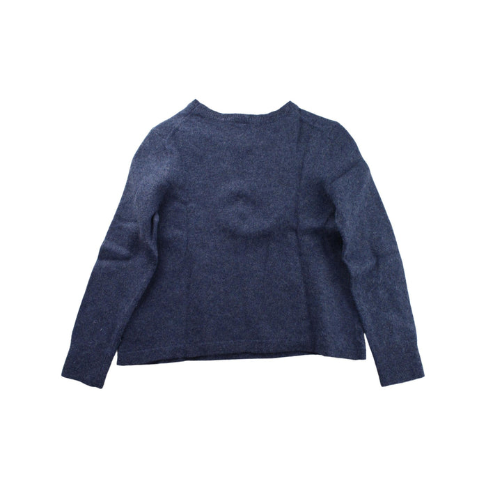 A Blue Knit Sweaters from Polo Ralph Lauren in size 7Y for boy. (Back View)