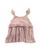 A Pink Sleeveless Dresses from Jamie Kay in size 3T for girl. (Back View)