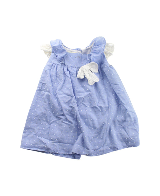 A Blue Dress Sets from Nanos in size 3T for girl. (Front View)