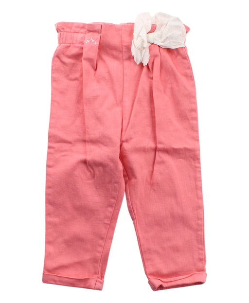 A Pink Casual Pants from Nanos in size 2T for girl. (Front View)