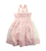 A Pink Sleeveless Dresses from Billieblush in size 4T for girl. (Front View)
