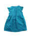 A Blue Short Sleeve Dresses from La Compagnie des Petits in size 2T for girl. (Back View)