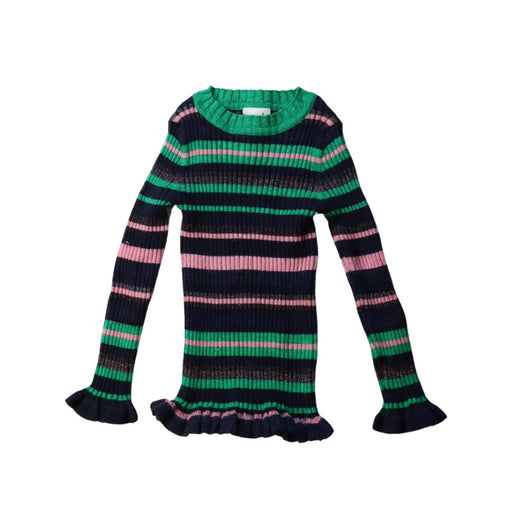 A Multicolour Sweater Dresses from Seed in size 4T for girl. (Front View)