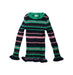 A Multicolour Sweater Dresses from Seed in size 4T for girl. (Front View)